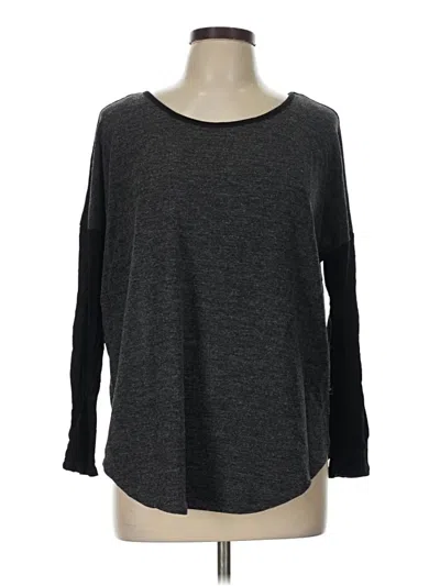 Pre-owned William Rast Pullover Sweater In Gray