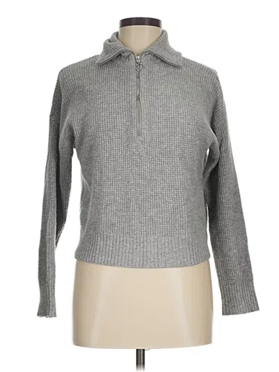 Pre-owned William Rast Pullover Sweater In Gray