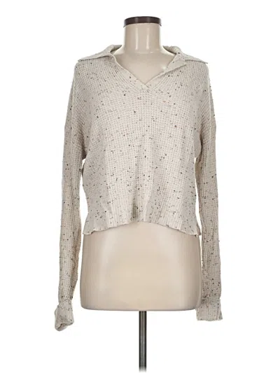 Pre-owned William Rast Pullover Sweater In Ivory