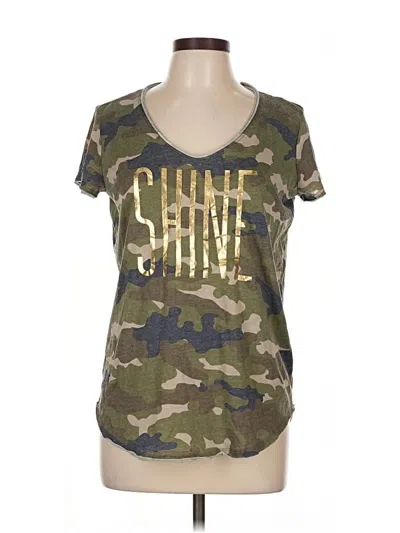 Pre-owned William Rast Short Sleeve T-shirt In Green