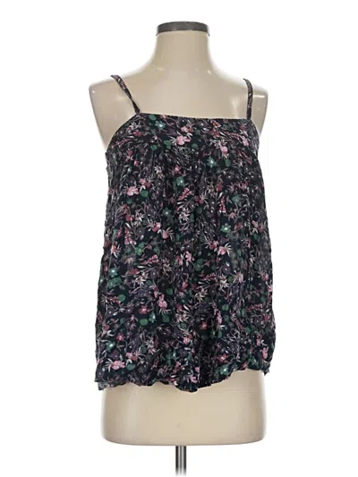 Pre-owned William Rast Sleeveless Blouse In Black