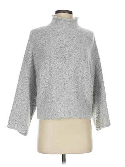 Pre-owned William Rast Turtleneck Sweater In Gray