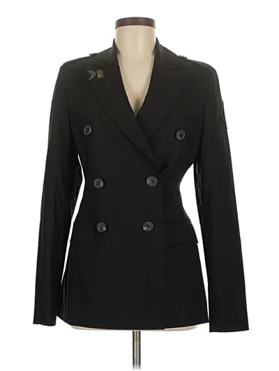 Pre-owned William Rast Wool Blazer Jacket In Black