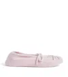 William Sharp Cashmere Embellished Dolly Slippers In Pink
