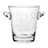 William Yeoward Crystal American Bar Daisy B Ice Bucket With Tongs In Transparent