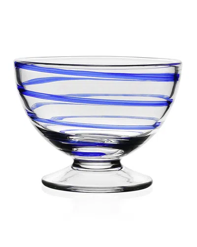 William Yeoward Crystal Bella Blue Nut Bowl