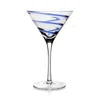 William Yeoward Crystal Bella Martini Glass In Blue