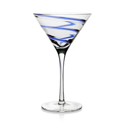 William Yeoward Crystal Bella Martini Glass In Blue