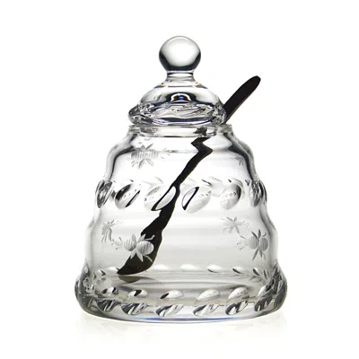 WILLIAM YEOWARD CRYSTAL BUZZY HONEY JAR BY WILLIAM YEOWARD