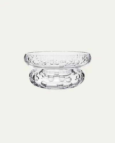 William Yeoward Crystal Caprice Caviar Server With Mother-of-pearl Spoon, 9 Oz. In Clear