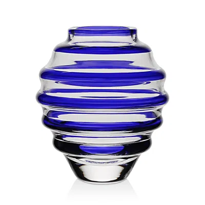 William Yeoward Crystal Circe Mini Vase In Blue