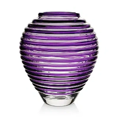 William Yeoward Crystal Circe Vase, 11 In Amethyst
