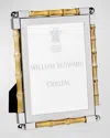 William Yeoward Crystal New Classic Bamboo Frame, 5 X 7 In Bamboo
