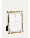 William Yeoward Crystal Classic Bamboo Frame, 5" X 7" In Multi