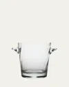 William Yeoward Crystal Dakota Ice Bucket With Tongs In Clear