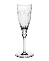 William Yeoward Crystal Elizabeth Champagne Flute In Transparent