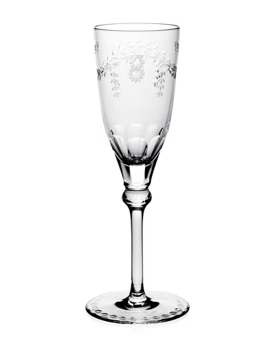 William Yeoward Crystal Elizabeth Champagne Flute In Clear