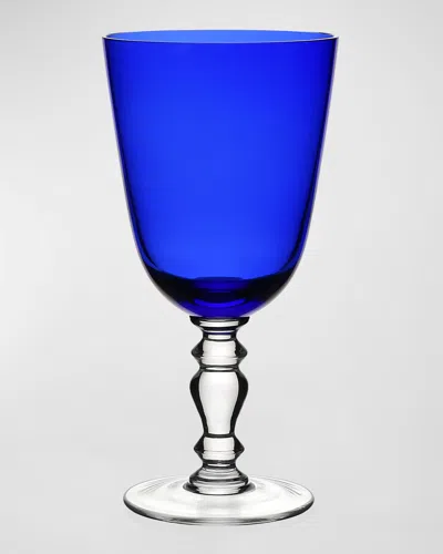 WILLIAM YEOWARD CRYSTAL FANNY GOBLET, BLUE