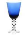 William Yeoward Crystal William Yeoward Country Fanny Goblet In Blue