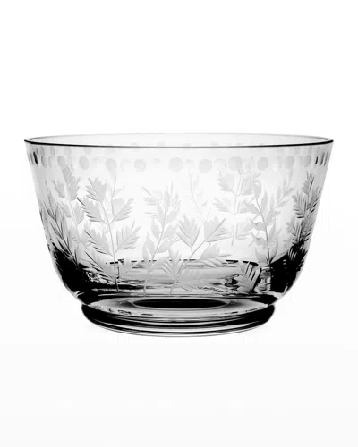 William Yeoward Crystal Fern Berry Bowl In Blue