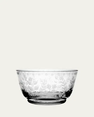 William Yeoward Crystal Fern Berry Bowl In Clear