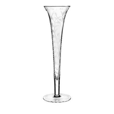William Yeoward Crystal Fern Lily 19 Trumpet Vase