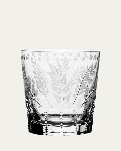 William Yeoward Crystal Fern Tumbler Double Old-fashioned In Clear