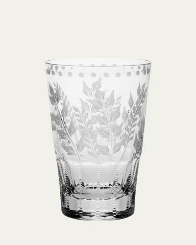 William Yeoward Crystal Fern Tumbler Highball In Clear