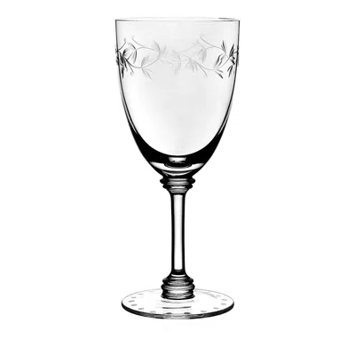 William Yeoward Crystal Flora Large Wine Glass In Transparent