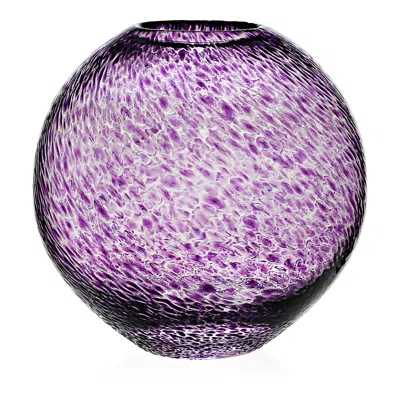 William Yeoward Crystal Florence Large Globe Vase - Violet In Purple