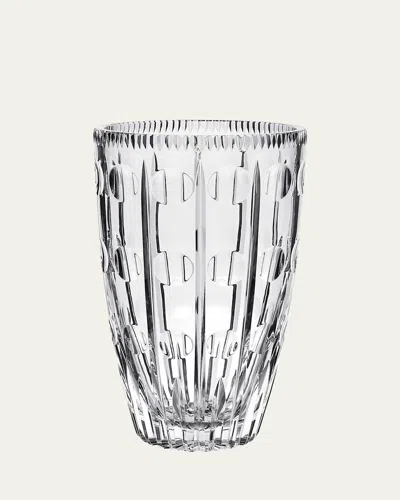 William Yeoward Crystal Harlequine 11" Flower Vase In Transparent
