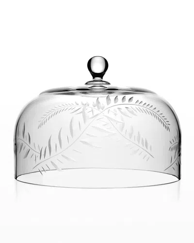 William Yeoward Crystal Jasmine Cake Dome In White
