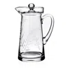 William Yeoward Crystal Jasmine Covered Pitcher, 2.5 Pt. In Clear