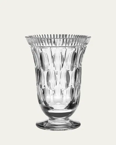 William Yeoward Crystal Kathleen Footed Vase, 8" In Transparent