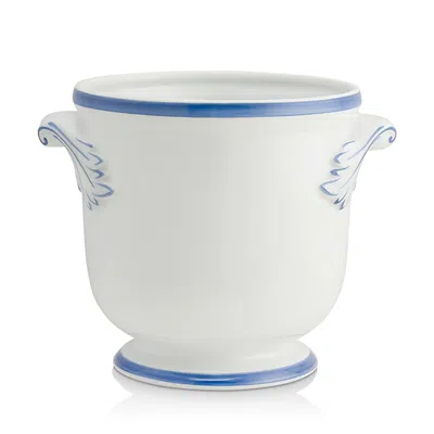 William Yeoward Crystal Mara Cachepot Vase, 6 In White