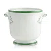 William Yeoward Crystal Mara Cachepot Vase, 6 In Green
