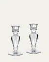 William Yeoward Crystal Mimi Candlestick Holders, Set Of 2 In Clear