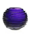 William Yeoward Crystal Miranda 4" Globe Vase In Blue