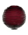 William Yeoward Crystal Miranda Globe Vase 9 In Heliotrope