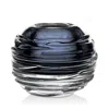 William Yeoward Crystal Miranda Globe Vase 3 In Steel Blue