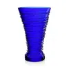 William Yeoward Crystal Miranda Vase, 14 In Blue
