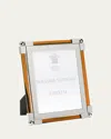 William Yeoward Crystal New Classic Amber Frame, 5 X 7 In Amber