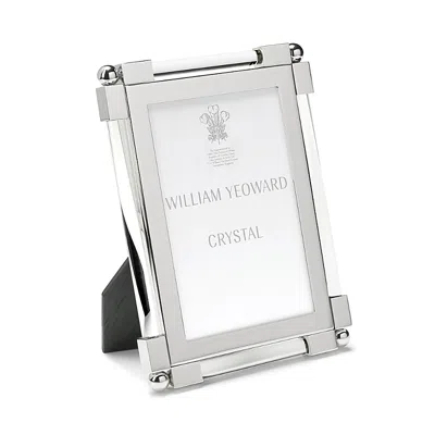 William Yeoward Crystal New Classic Frame, 4 X 6 In Metallic