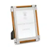 William Yeoward Crystal New Classic Amber Frame, 5 X 7