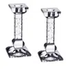 William Yeoward Crystal Nicola Candlestick Pair