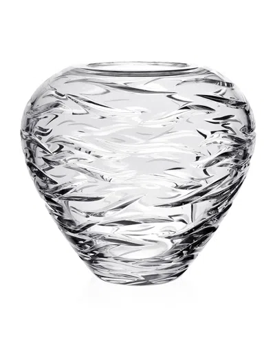 William Yeoward Crystal Oceania 10" Centerpiece Vase In White