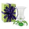 William Yeoward Crystal Ripples Footed Vase, 6"