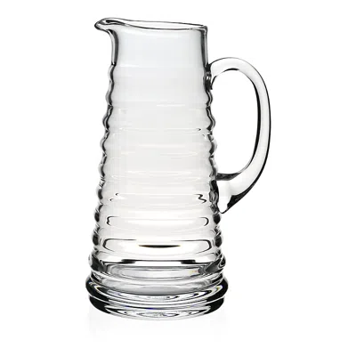 William Yeoward Crystal Ripples Pitcher In Transparent