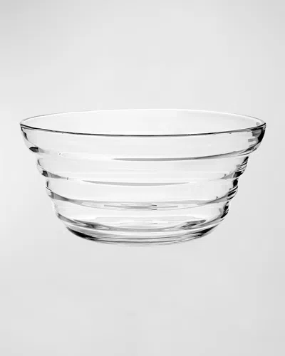 WILLIAM YEOWARD CRYSTAL RIPPLES SERVING BOWL, 12" 