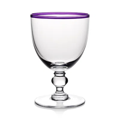 William Yeoward Crystal Siena Water Glass In Amythest